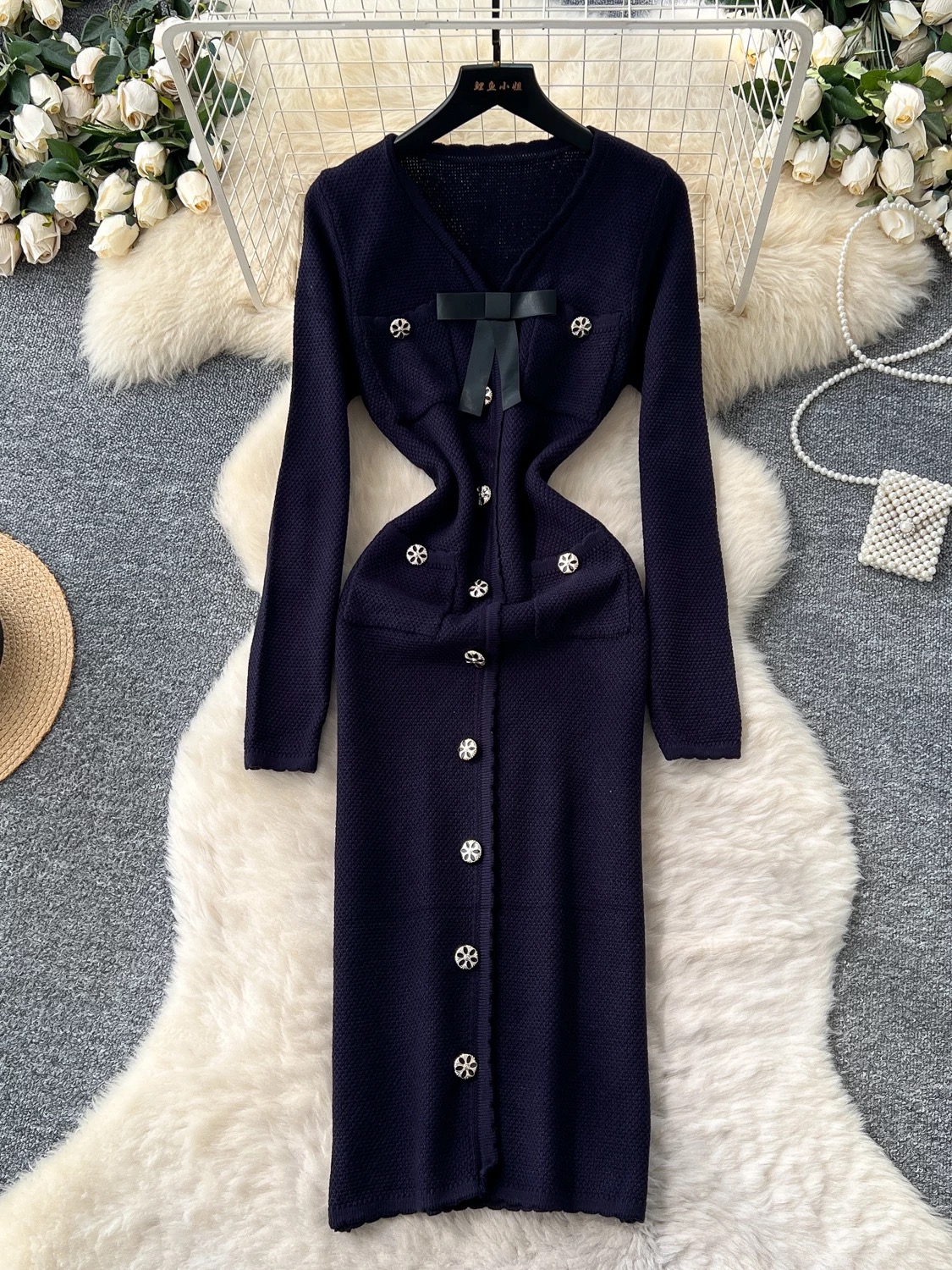 So irresistible dress knitted KBC325 images